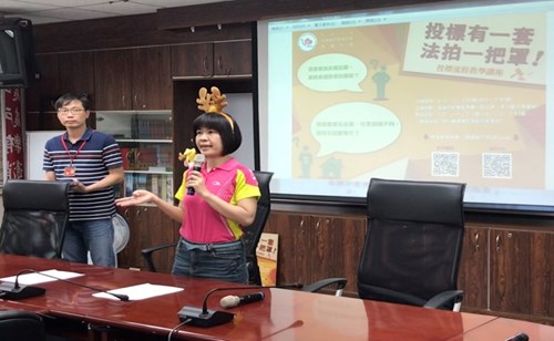 法拍親善大使於苓雅區公所宣導