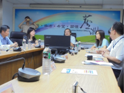 新北市蘆洲區公所獲金檔獎經驗分享