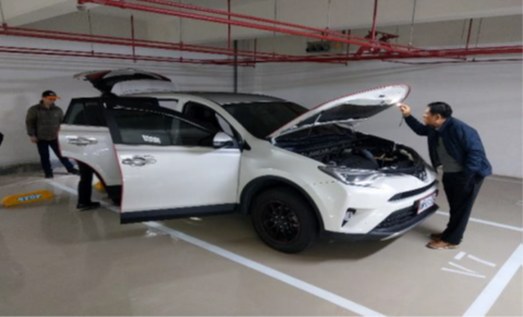 扣押車輛Toyota Rav4起標價70萬流標