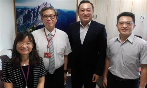 高雄分署拜會行政院南部聯合服務中心進行業務交流