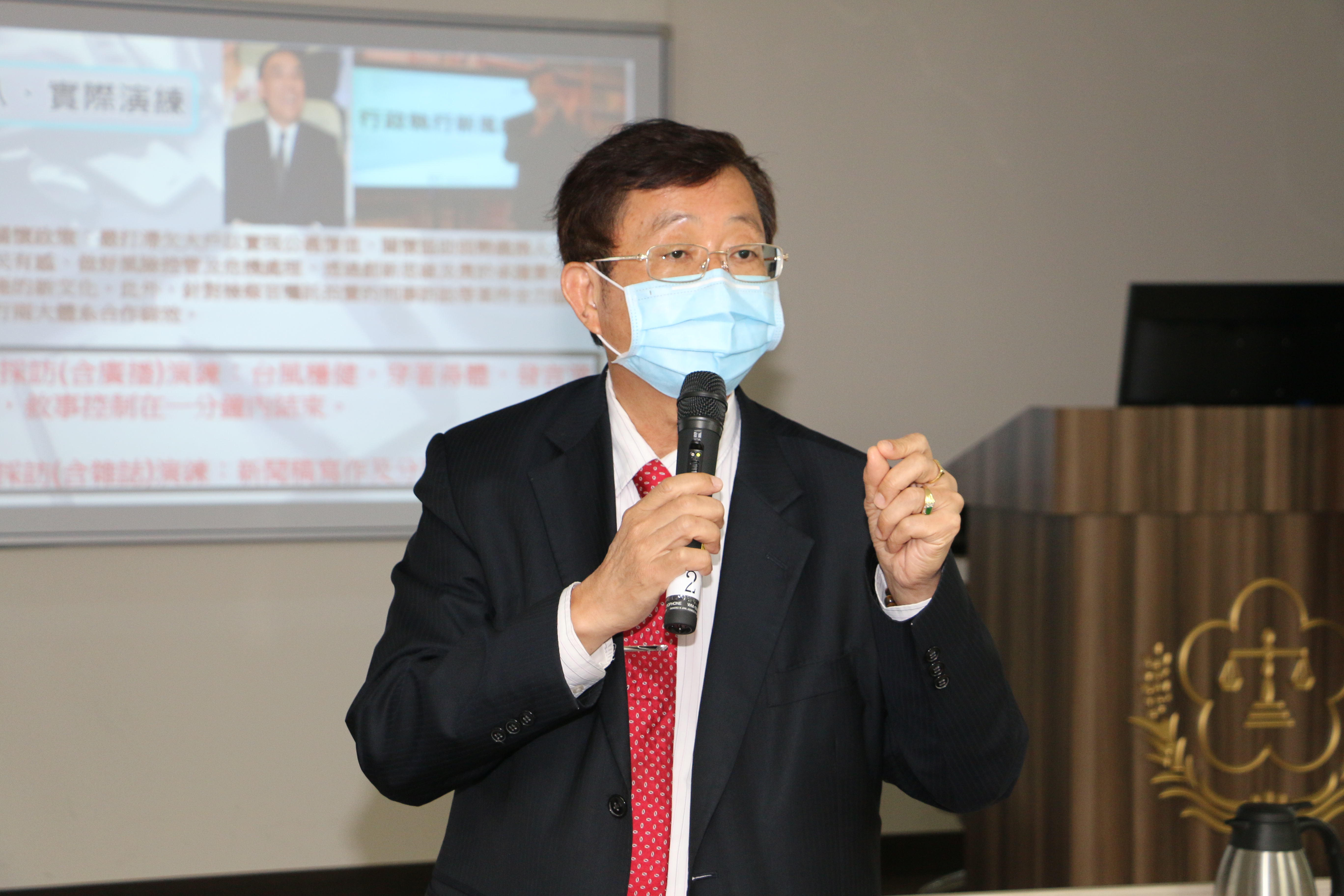 林署長慶宗致詞並介紹講座