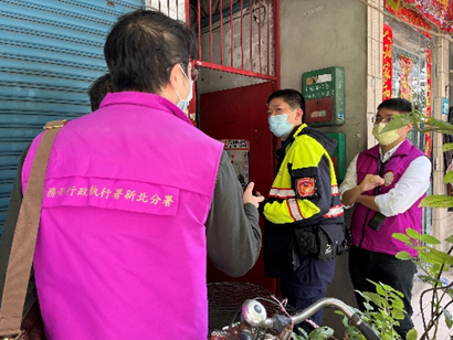 新北分署辦理「強力執行滯欠酒(毒)駕罰鍰案件專案」。