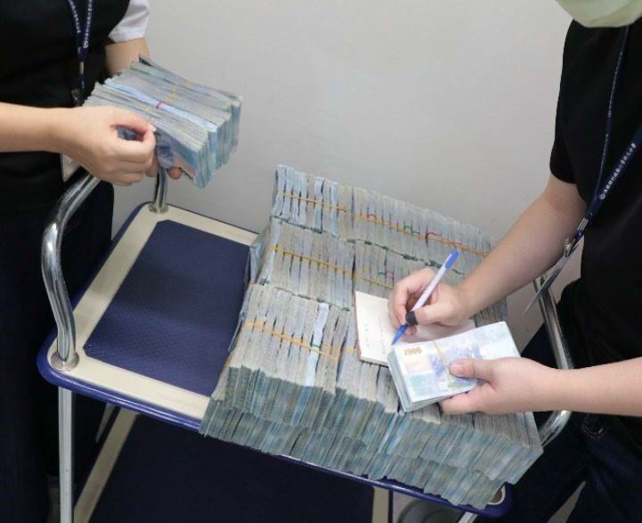 林女委由代理人至新北分署以現金一次繳清欠稅 1,876 萬餘元。