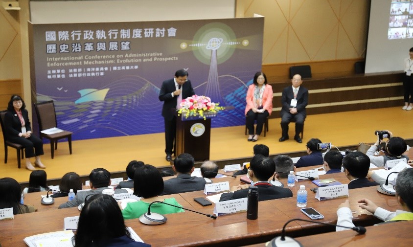 同時線上與13個分署連線同步進行本次研討會