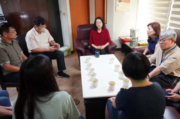 中區國稅局苗栗分局造訪新竹分署1