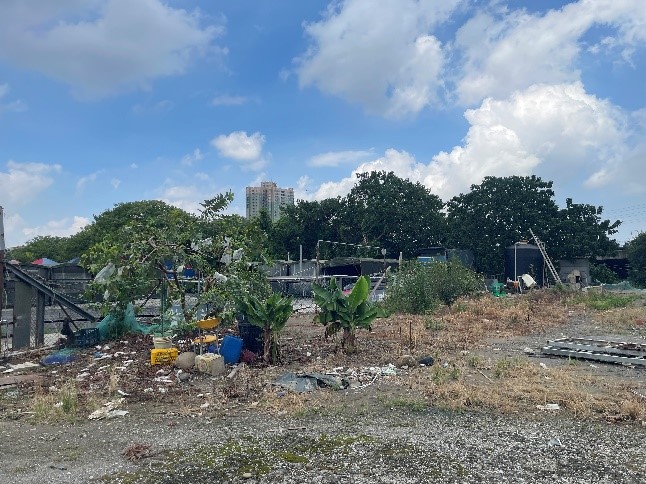 新北分署拍賣位於新北市永和區福和橋旁的堤外空地，由銀行以3,600萬元承受