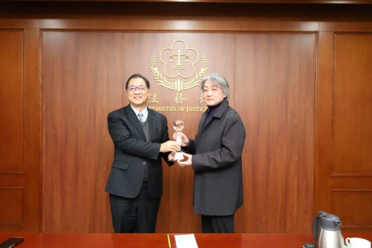 「112年度法務部政府服務獎」頒獎典禮
