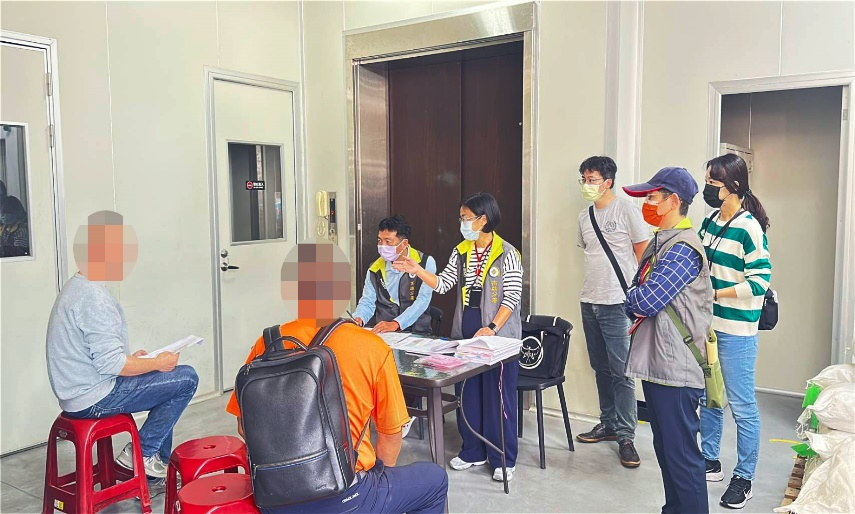 高雄分署貫徹行政院五打七安政策