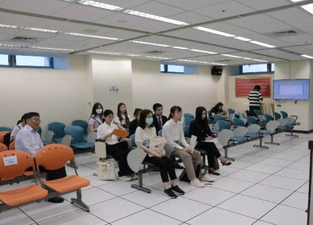 法務部帶領東吳大學法律學系學生至新北分署參訪。