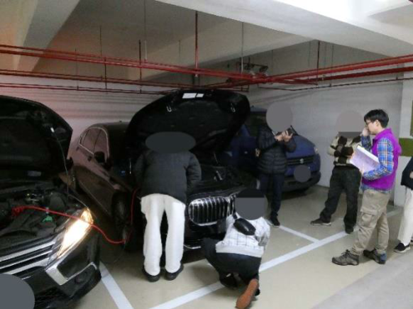 BMW740LI SEDAN於拍賣前開放民眾檢視