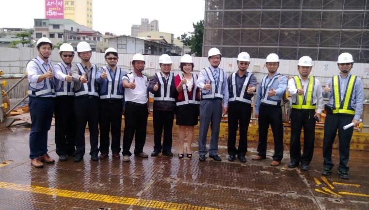 署長視察高雄分署辦公廳舍新建工程工地