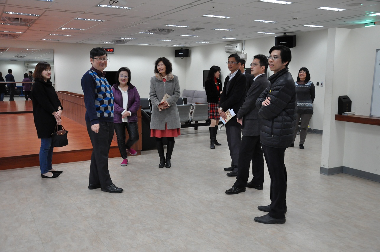 士林分署主任執行官一行至新北分署進行觀摩訪問